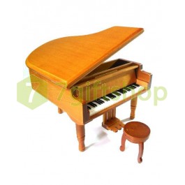 Hộp Nhạc Đàn Piano Gỗ